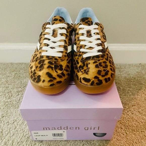 🐆 MG “Giia” Leopard Print Sneakers - Picture 3 of 5